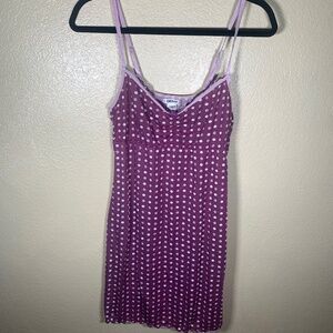 Y2K DKNY mini slip dress